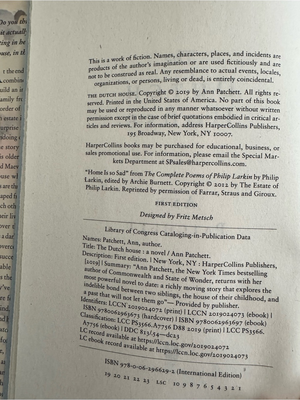 'The Dutch House' by Ann Patchett — Author of Bestselling Novel, Whistler - Picture 4 of 12